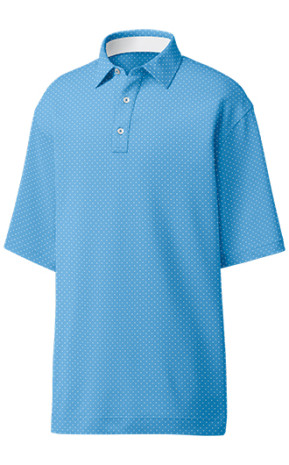 Footjoy Lisle Dot Print Polo