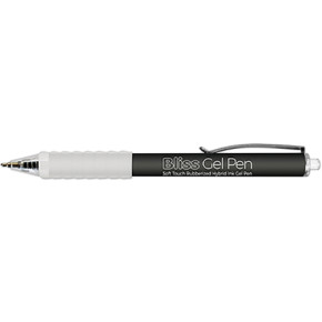 Bliss Gel, Soft Touch Rubberized Hybrid Ink Gel Pen with Grip