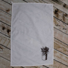 Tea Towel Flour Sack with Loop - 18