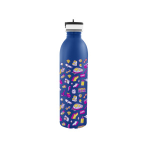 Full Color Stainless Steel Newcastle Bottle