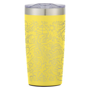 20 oz Full Laser Two-Tone Himalayan Tumbler