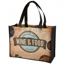 Sublimated Non-Woven Shopping Tote (2-Sided)