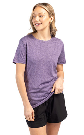 Clique Charge Active Womens Short Sleeve Tee