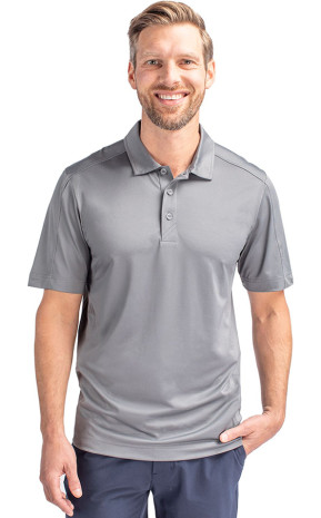 Cutter & Buck Prospect Textured Stretch Mens Short Sleeve Po