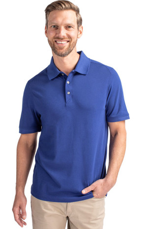 Cutter & Buck Advantage Tri-Blend Pique Mens Polo