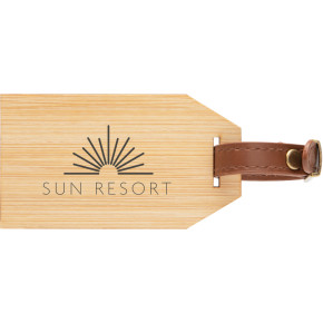 Outbound Bamboo Luggage Tag