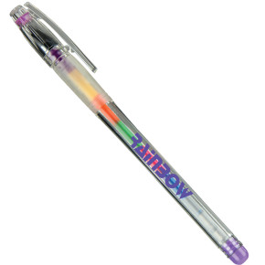 Rainbo Gel Pen W/ Gripper & Cap