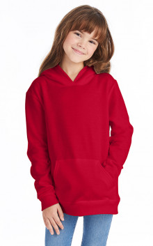 Hanes Youth 7.8 oz. EcoSmart 50/50 Pullover Hooded Sweatshirt