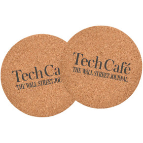 Round Cork Beverage Coaster