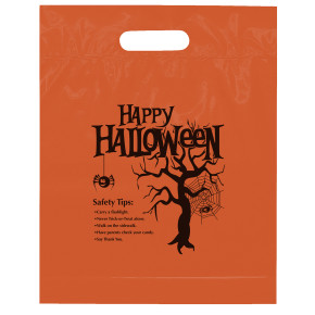 Happy Halloween Die Cut Bag 12W x 15H