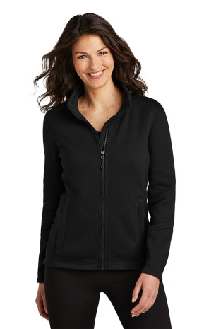 Port Authority Ladies Arc Sweater Fleece Jacket