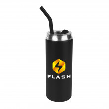 Can Shaped Stainless Steel Tumbler 20oz.