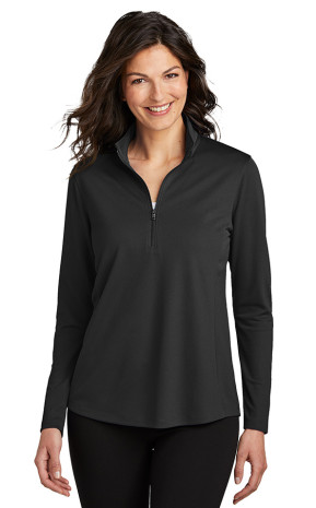 Port Authority Ladies Dry Zone UV Micro-Mesh 1/4-Zip