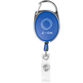 Retractable Badge Holder With Carabiner