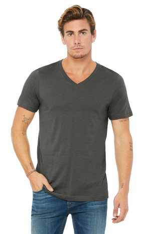 Bella + Canvas Unisex Jersey Short-Sleeve V-Neck T-Shirt