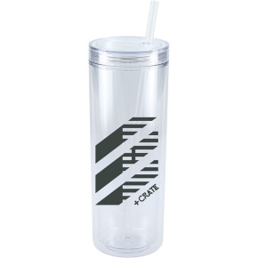 Chroma Recycled Acrylic Straw Tumbler 16oz