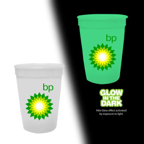 12 oz. Nite Glow Stadium Cup, Full Color Digital