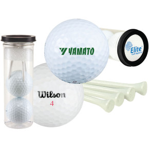 Two Ball Golf Gift Tube