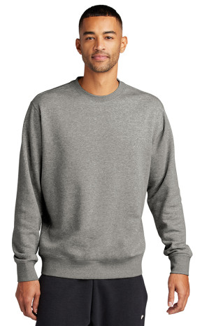 Nike Club Fleece Sleeve Swoosh Crew