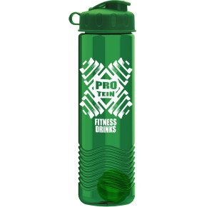 The Wave -24 oz. Tritan Shaker bottle with Flip lid