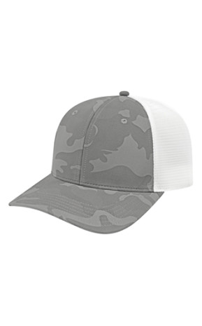 Poly Camo Trucker Mesh Back Cap