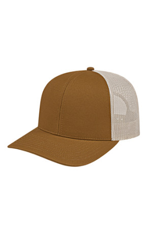 Poly/Cotton Trucker Mesh Back Cap