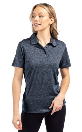 Clique Charge Active Womens Short Sleeve Polo