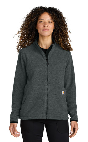 Carhartt Women's Textured Full-Zip Fleece Jacket