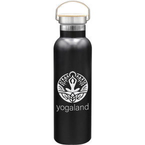 The Serene - 20 oz. Stainless Steel with Bamboo Lid