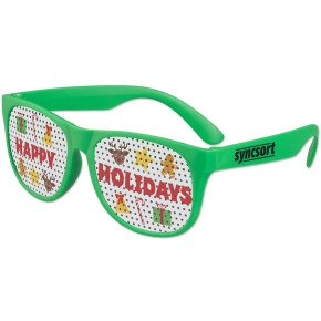 Christmas Art Pinhole Sunglasses