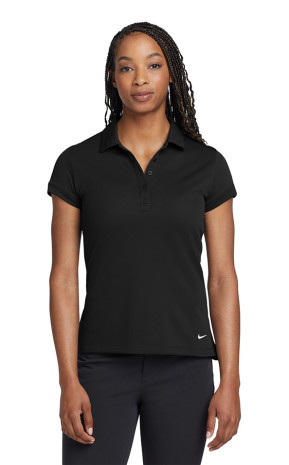 Nike Women's Dri-FIT Solid Icon Pique Modern Fit Polo