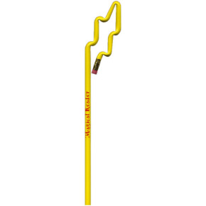 Lightning Bolt Shaped Bentcil  Pencils